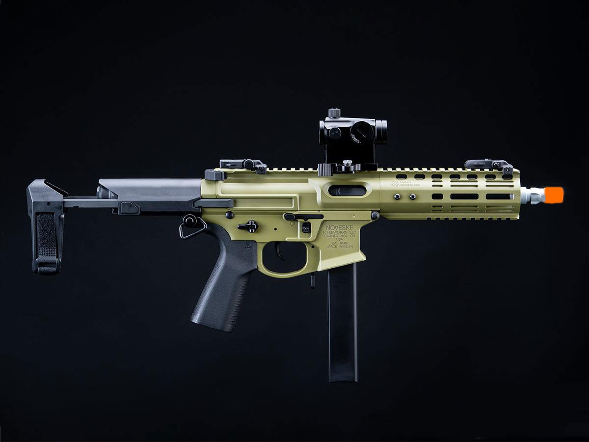 EMG Noveske 8.5" Gen4 Space Invader Airsoft Rifle - Bazooka Green