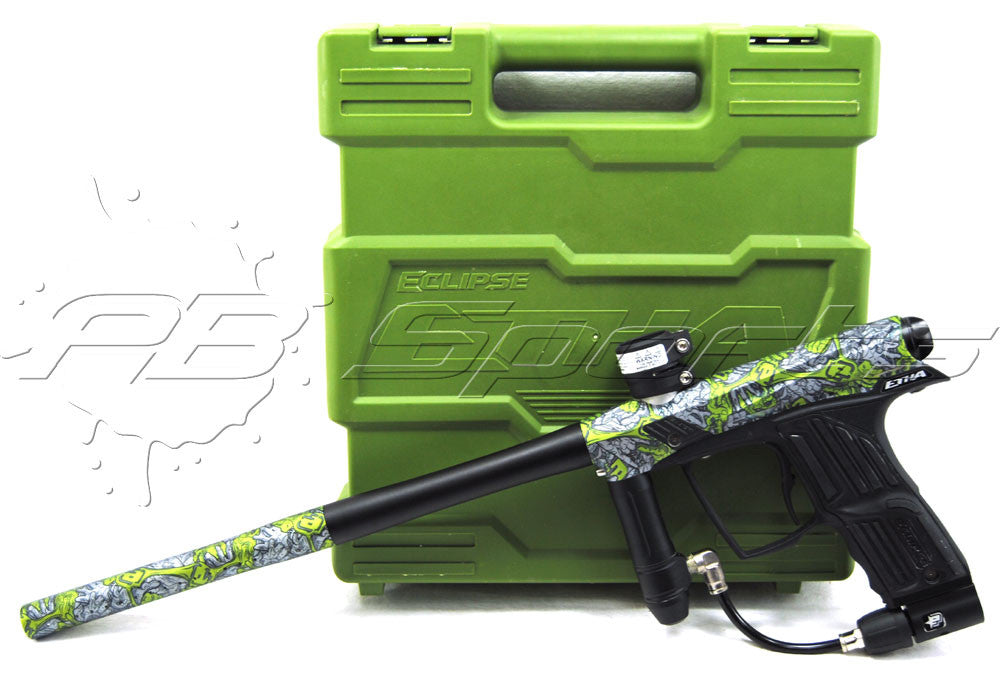 Used Planet Eclipse Etha - Green/Silver Zombie - Planet Eclipse