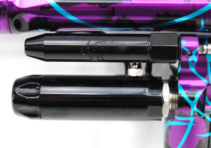 Used Inception Designs Full Body Hornet Autococker - Splash Purple/Teal