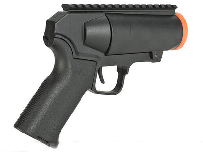 6mmProShop Airsoft Pocket Cannon Grenade Launcher Pistol (Package: Launcher + Matrix Mosquito "No Reset" Shell) - Evike