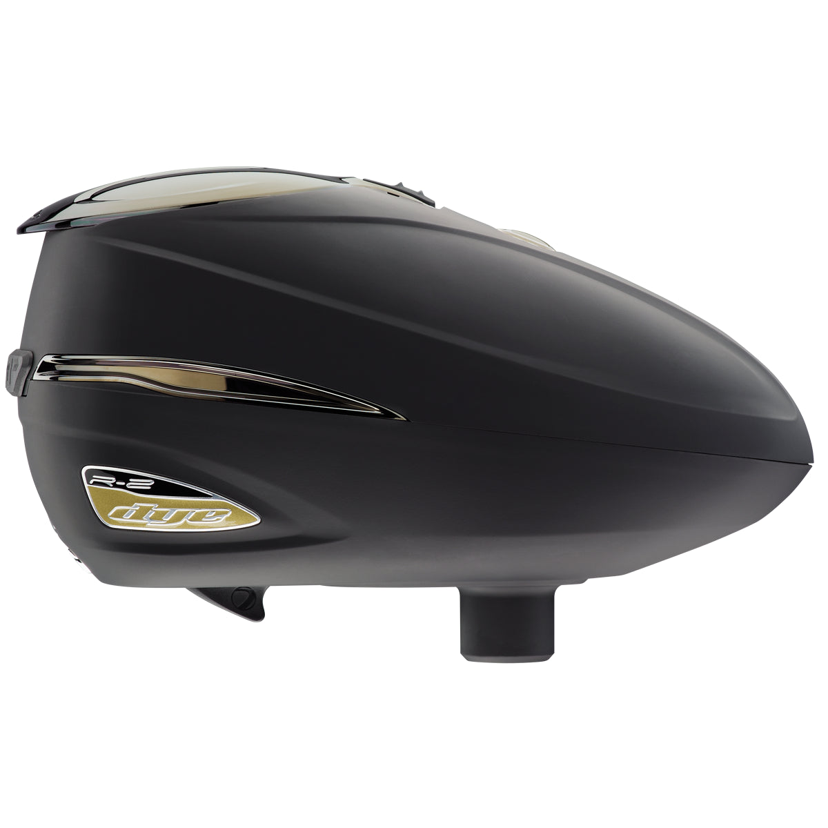 DYE Rotor R2 Paintball Loader - Black Gold - DYE