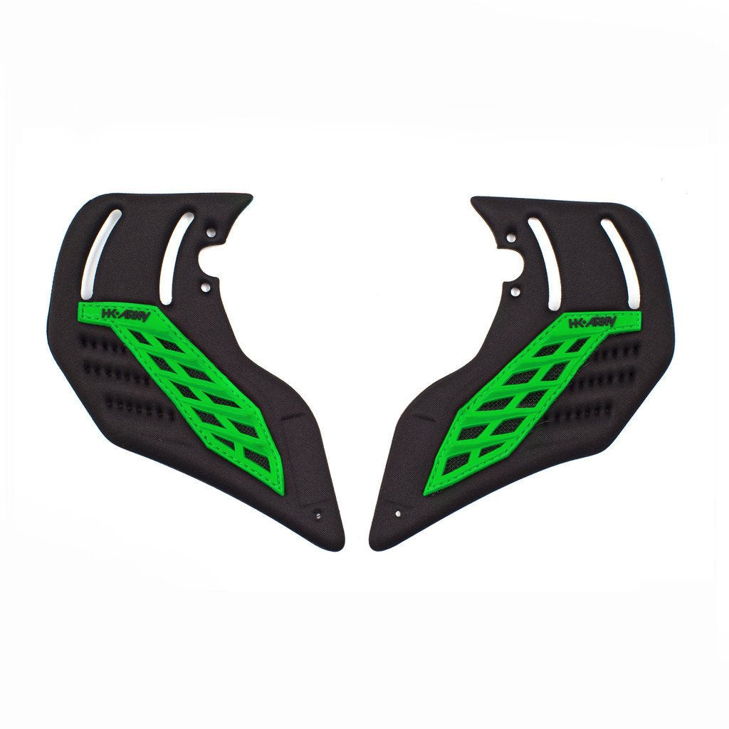 HK Army KLR Soft Foam Ear Kit - Neon Green - HK Army