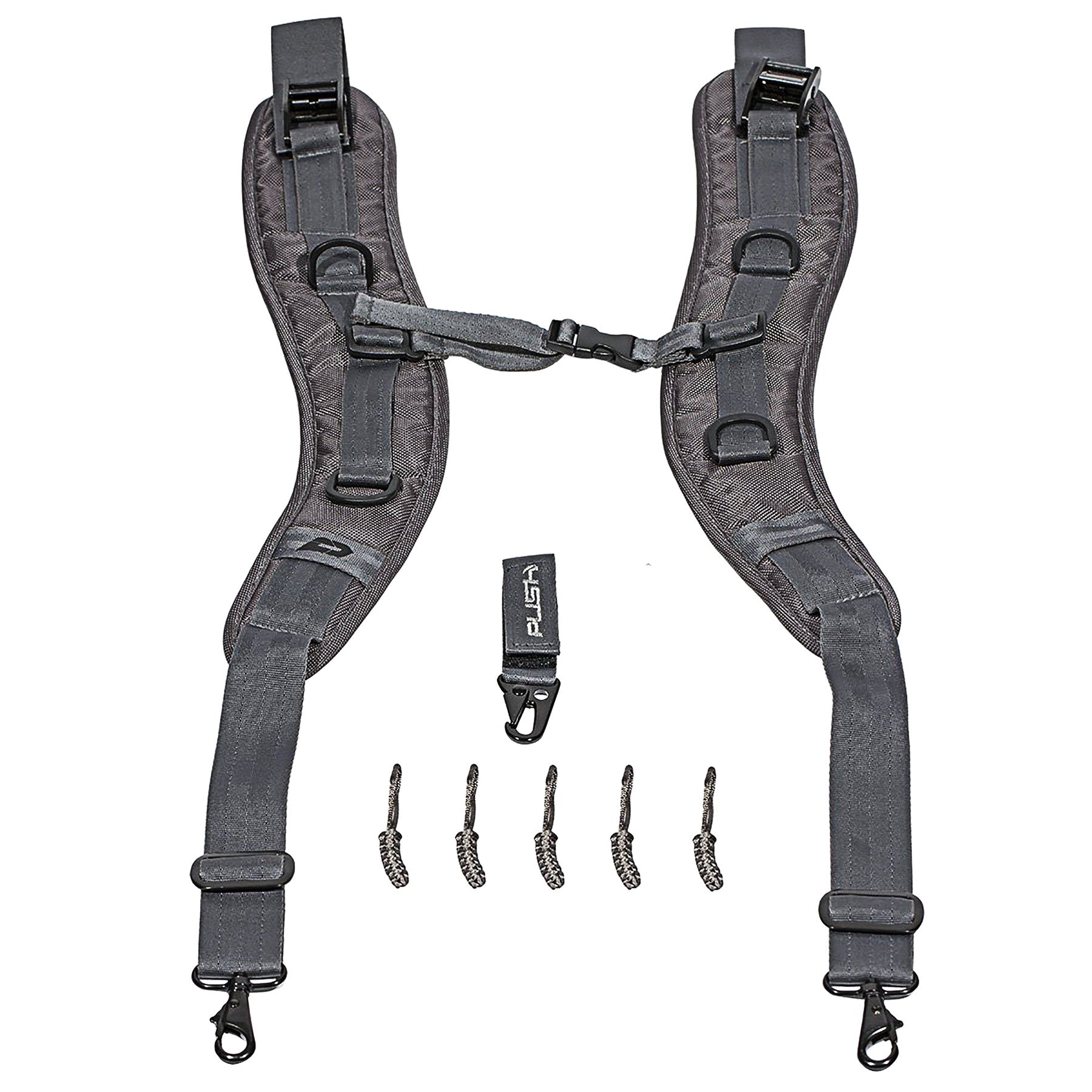 Push Division One Gearbag w/ Grey Backpack Strap Kit - Push