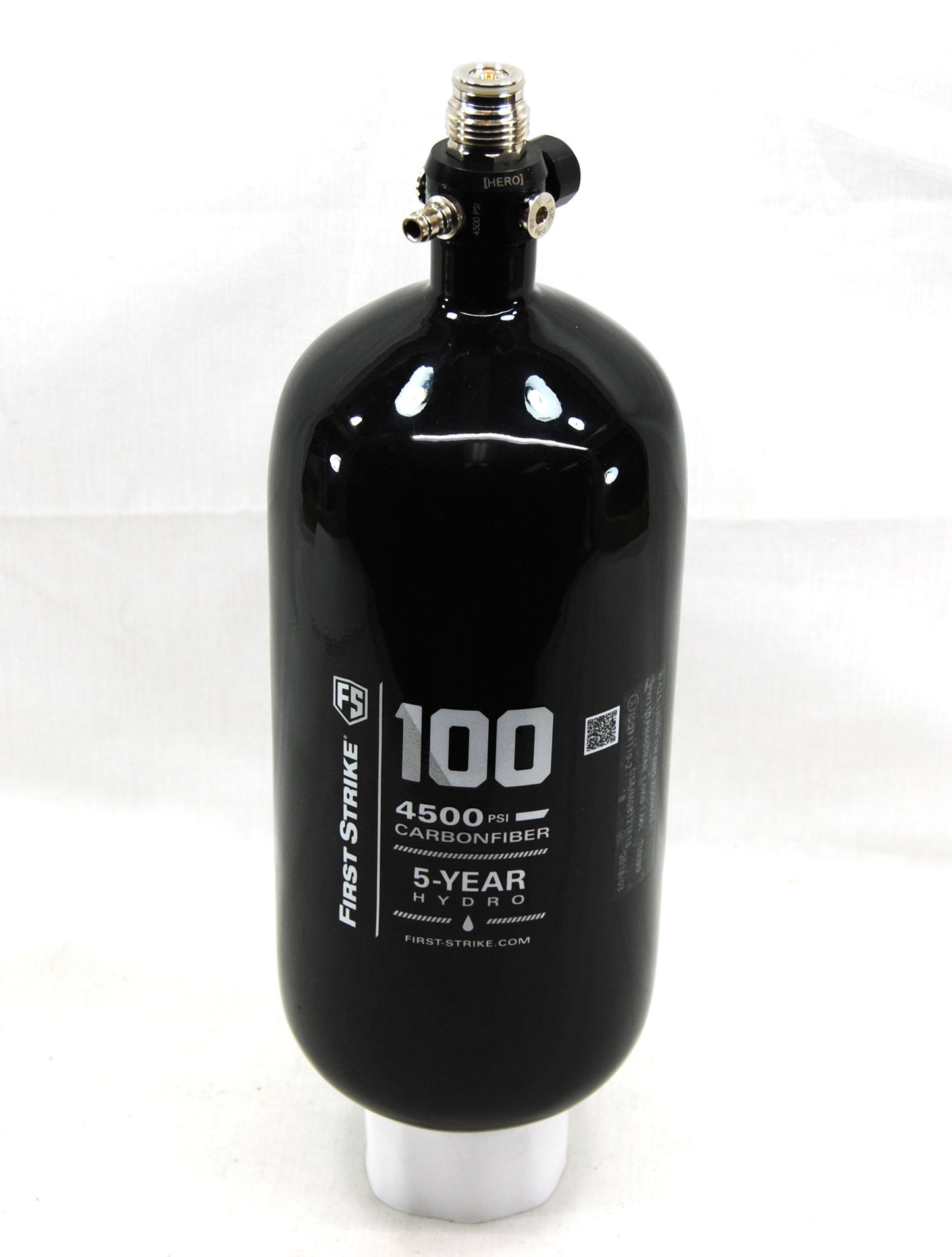 First Strike HERO 2.0 100ci 4500psi HPA Nitrogen Paintball Tank - First Strike