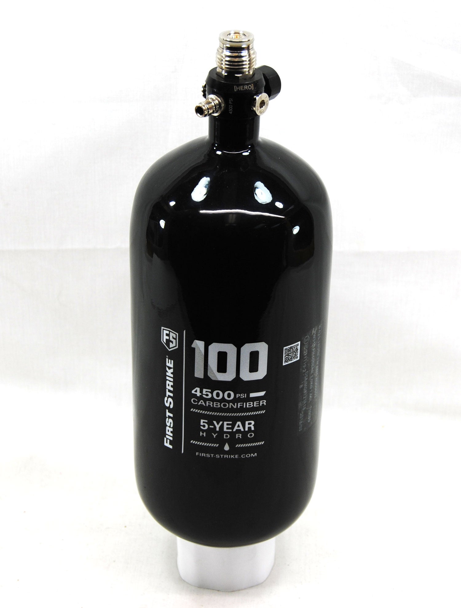 First Strike HERO 2.0 100ci 4500psi HPA Nitrogen Paintball Tank - First Strike
