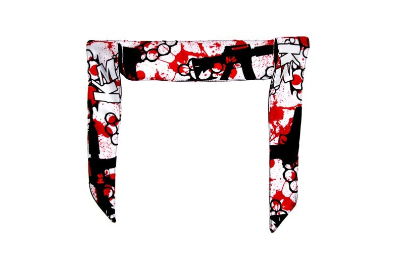 KM Headband - Bloody Knuckles - Red - KM