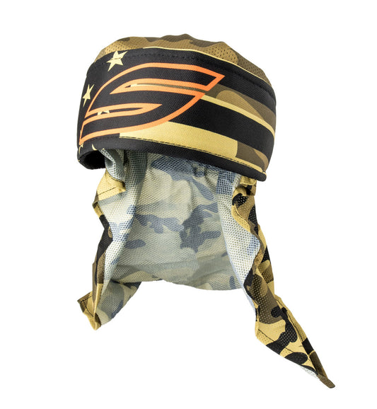 Social Paintball Grit Deluxe Headwrap - American Camo - Social Paintball