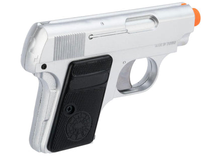 HFC Combat Commander Non-Blowback Airsoft Pocket Gas Pistol - Silver - Evike
