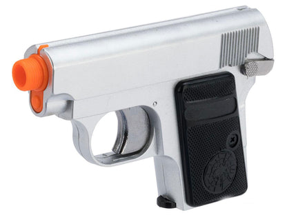 HFC Combat Commander Non-Blowback Airsoft Pocket Gas Pistol - Silver - Evike