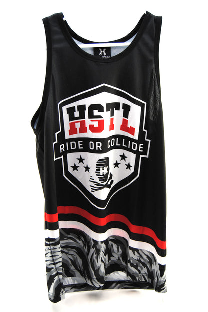 HK Army Mr. H Dryfit Tank Top Ride or Collide - Large - HK Army