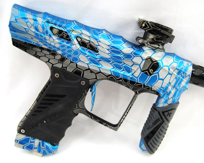 Used HK Army / Bob Long T-Rex V-COM Paintball Marker - Hex Camo