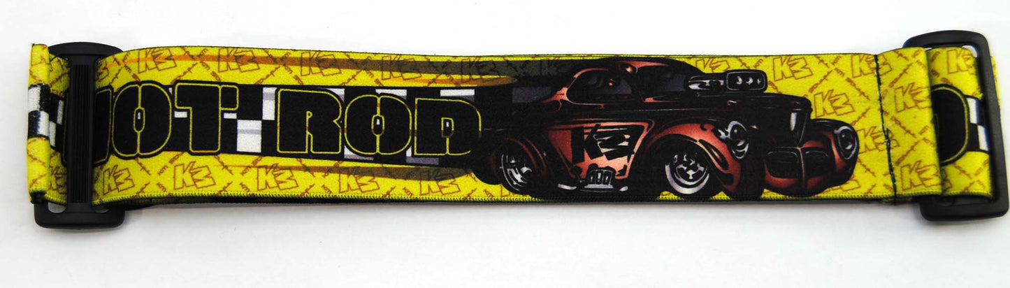 KM Goggle Strap - Hotrod - Yellow