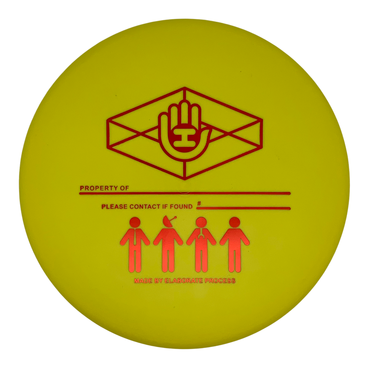 Dynamic Discs Prime Warden Banana Property of Handeye Supply