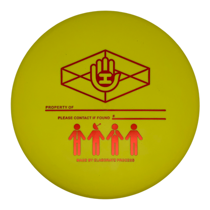 Dynamic Discs Prime Warden Banana Property of Handeye Supply