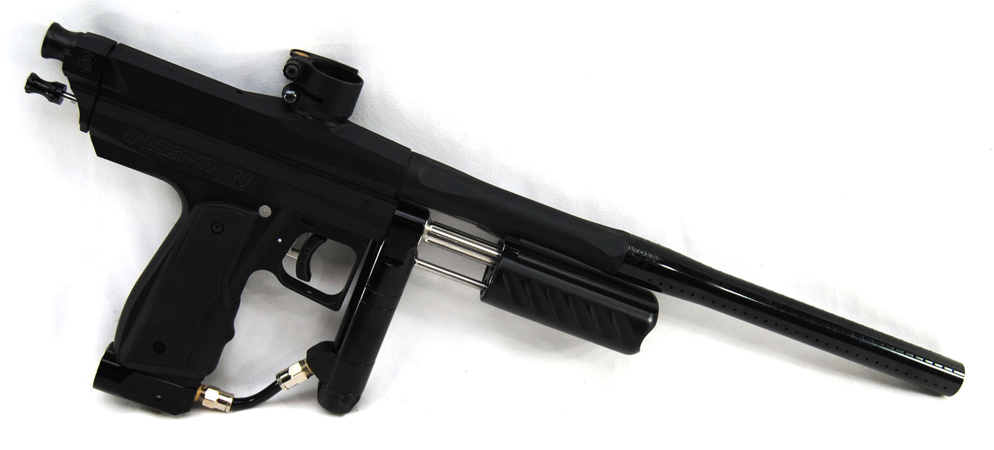 Used Inception Designs Autococker Pump Kryptonite Full Block - Matte Black