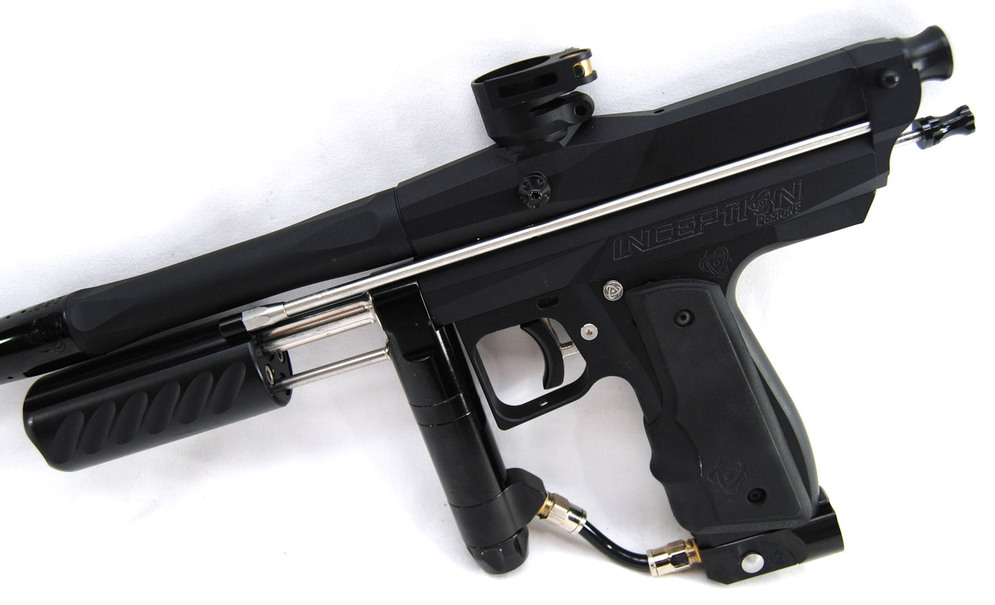 Used Inception Designs Autococker Pump Kryptonite Full Block - Matte Black