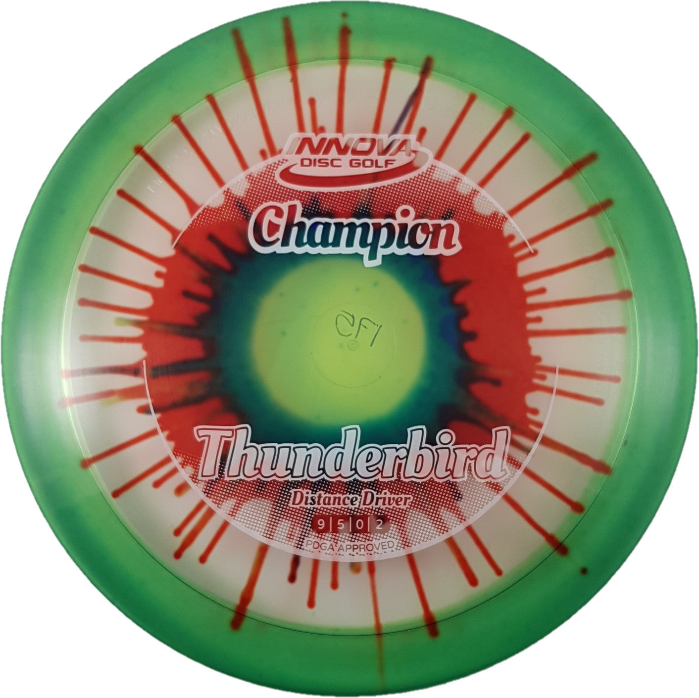 Innova I-Dye Champion Thunderbird Disc