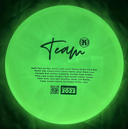 Kastaplast K1 Glow Jarn Disc - 2022 Team Fundraiser
