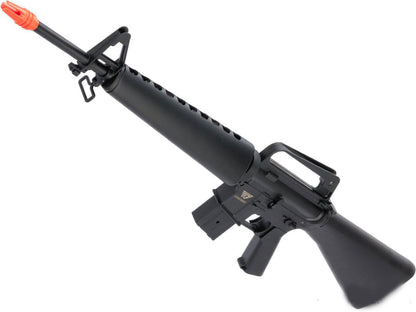 JG M16 Vietnam Airsoft AEG Rifle w/ Lipo Ready Gearbox - Black - Evike