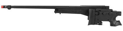 AWP Gas Powered Bolt Action Airsoft Rifle w/ Scope & Bi-pod - Black