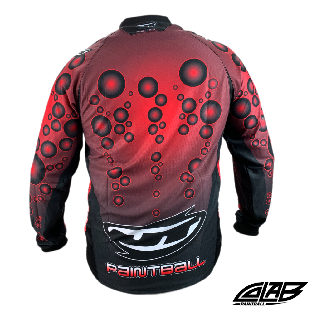 JT Paintball Bubble Jersey - Red - XL - JT