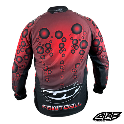 JT Paintball Bubble Jersey - Red - XL - JT