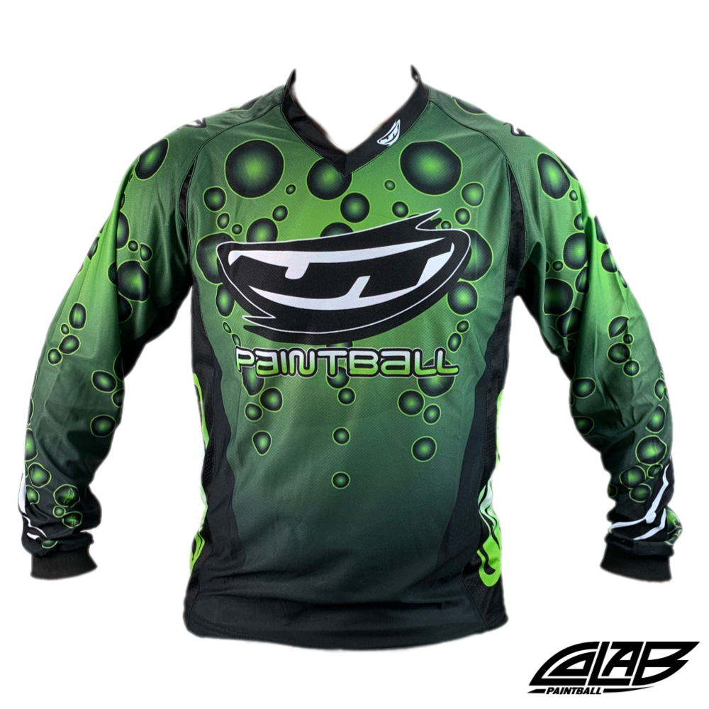 JT Paintball Bubble Jersey - Green - Medium - JT