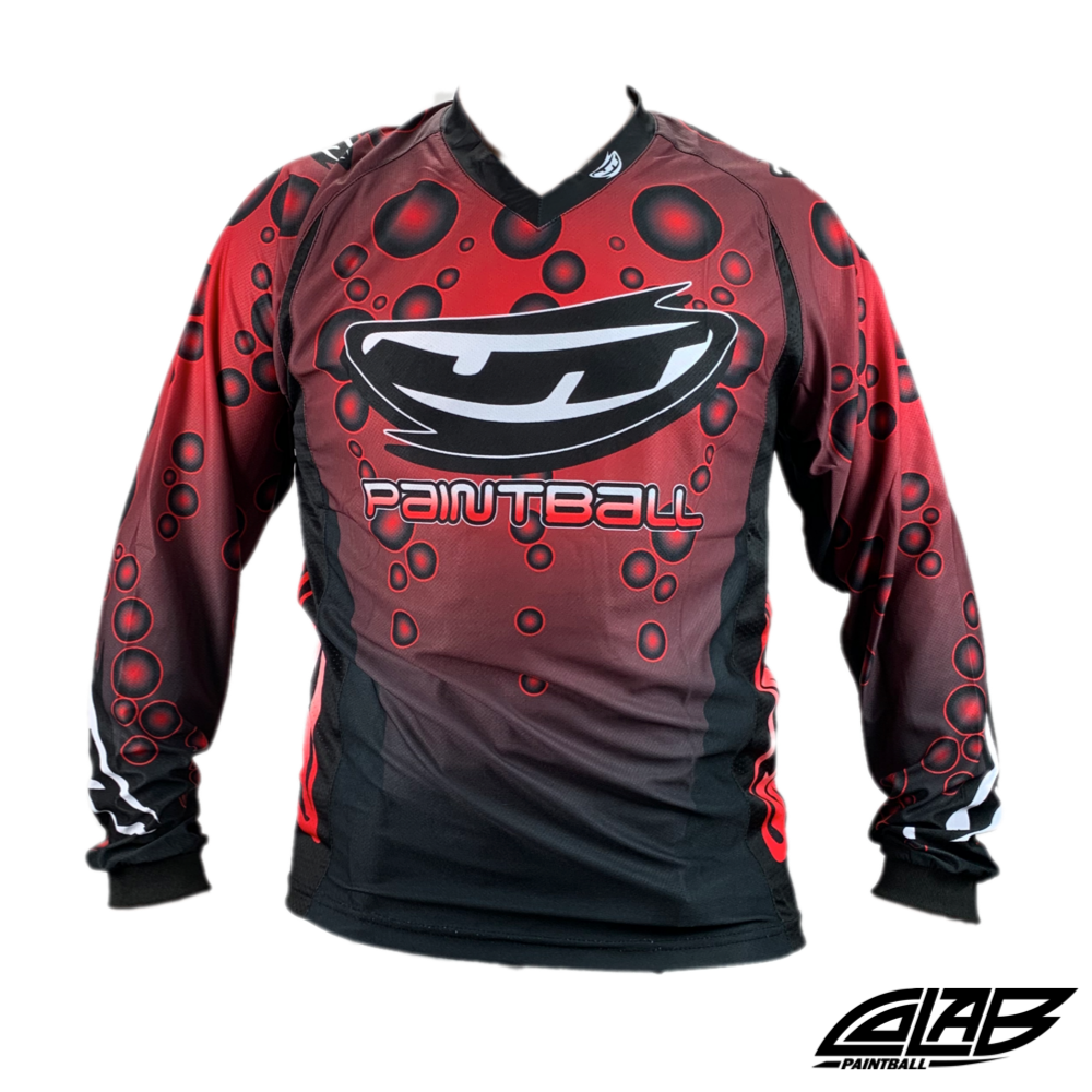 JT Paintball Bubble Jersey - Red - Medium - JT