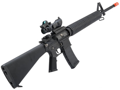 EMG Colt Licensed M16A3 Airsoft AEG Rifle - Black - Evike