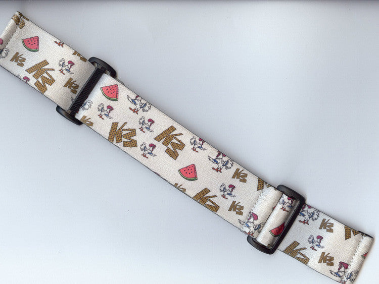 KM Strap - Chicken, Watermelon, &amp; Waffles - Limited Edition - White - KM