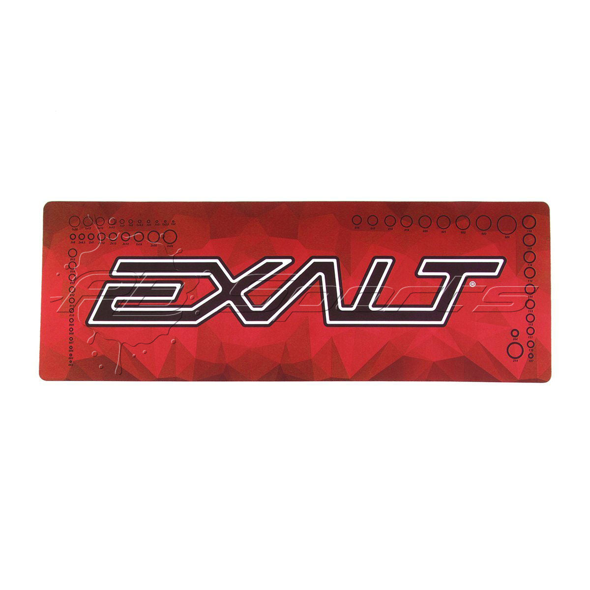 Exalt Paintball Tech Mat - Large Red O-ring - Exalt