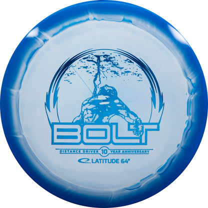 Latitude 64 Gold Orbit Bolt Disc - 10th Anniversary Stamp
