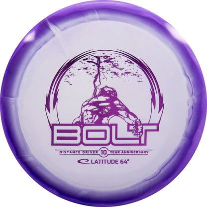 Latitude 64 Gold Orbit Bolt Disc - 10th Anniversary Stamp