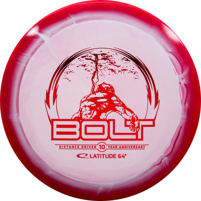 Latitude 64 Gold Orbit Bolt Disc - 10th Anniversary Stamp