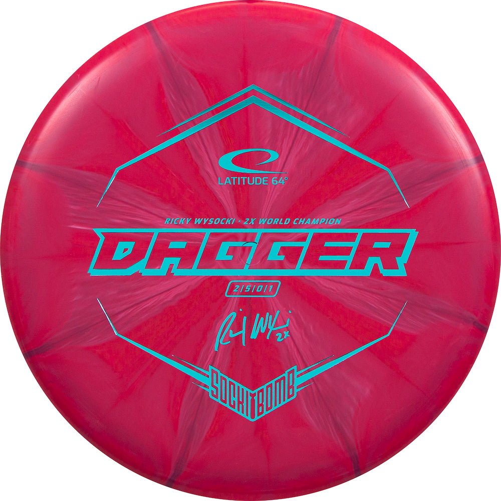 Latitude 64 Zero Hard Burst Dagger Disc - Ricky Wysocki SockiBomb