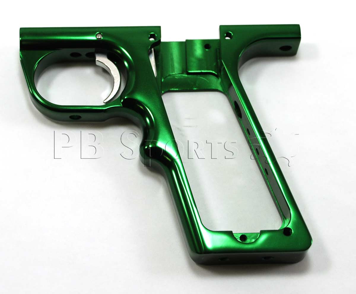 WDP Angel LCD single Finger Frame - Green - Angel Paintball Sports