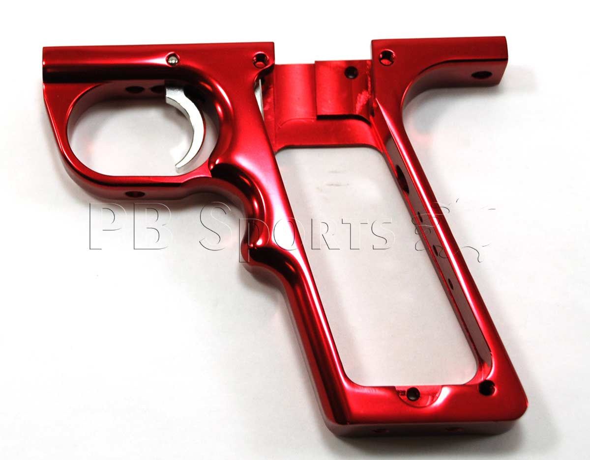 WDP Angel LCD single Finger Frame - Red - Angel Paintball Sports