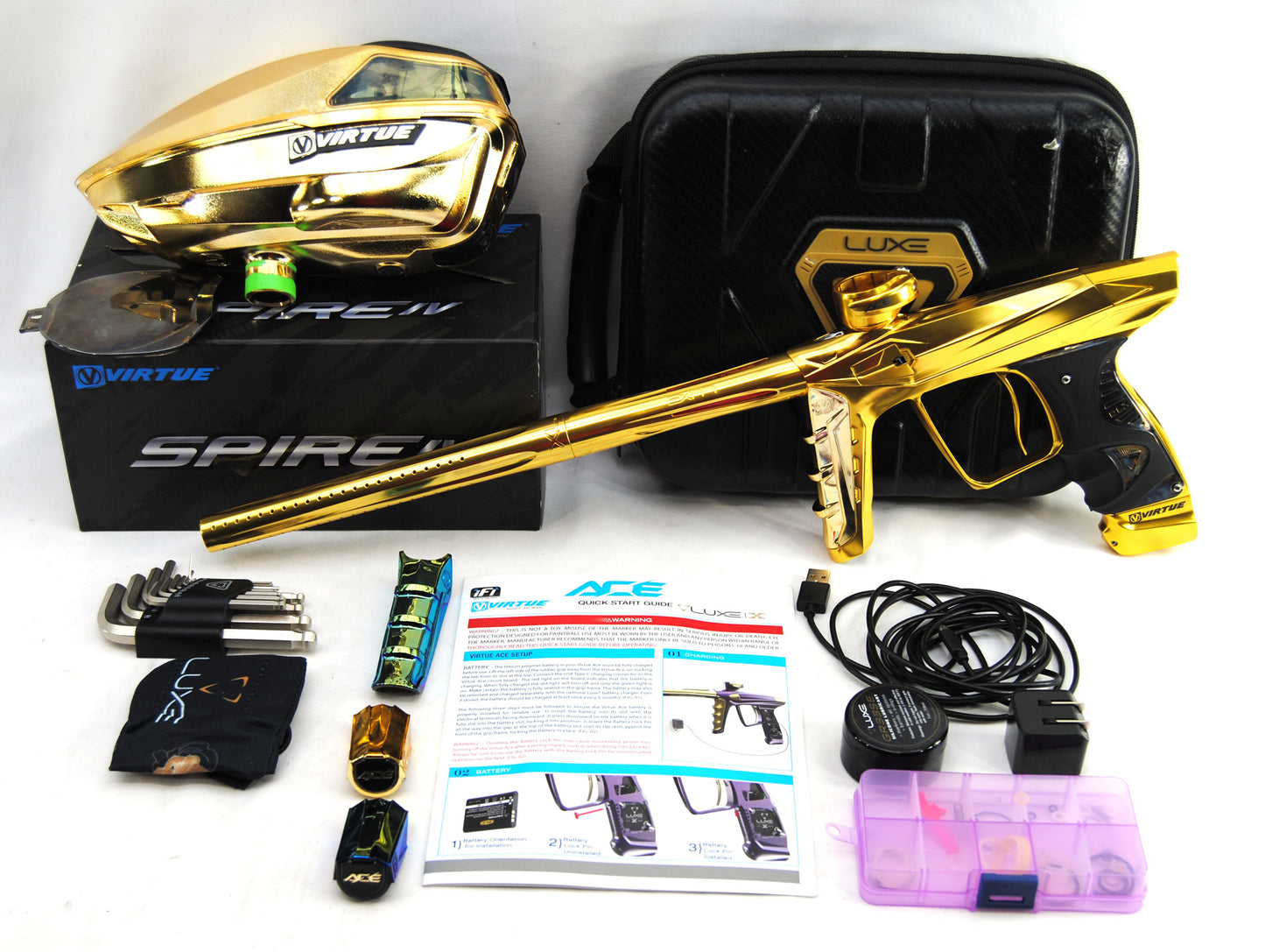 Used Virtue Ace / DLX Luxe X - Gloss Gold