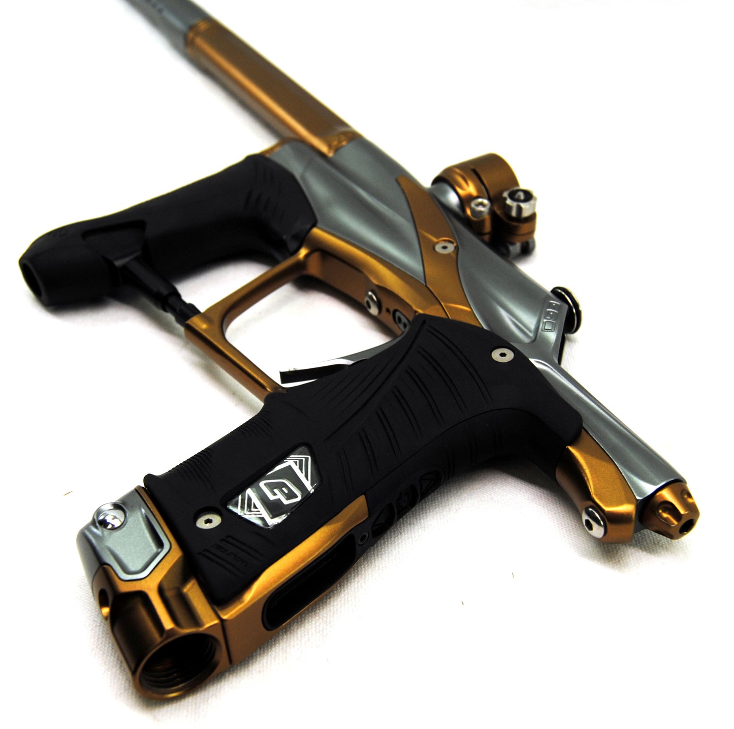 Used Planet Eclipse Ego LV1.5 "Combat" Bronze/Silver Electronic Paintball Marker - Planet Eclipse
