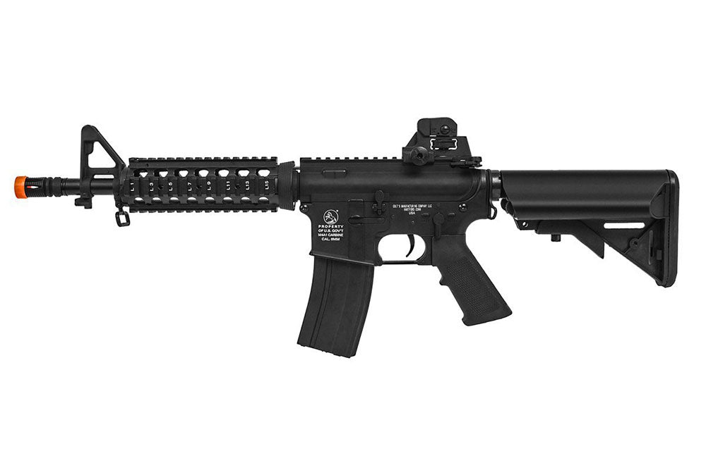 Palco Colt M4 CQB Full Metal Railed AEG - Black - Palco