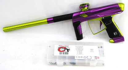 Used MacDev Clone 5 Paintball Marker - Purple/Green