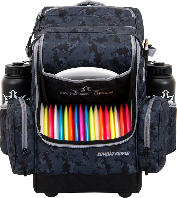 Dynamic Discs Combat Sniper Backpack Disc Golf Bag - Midnight Camo