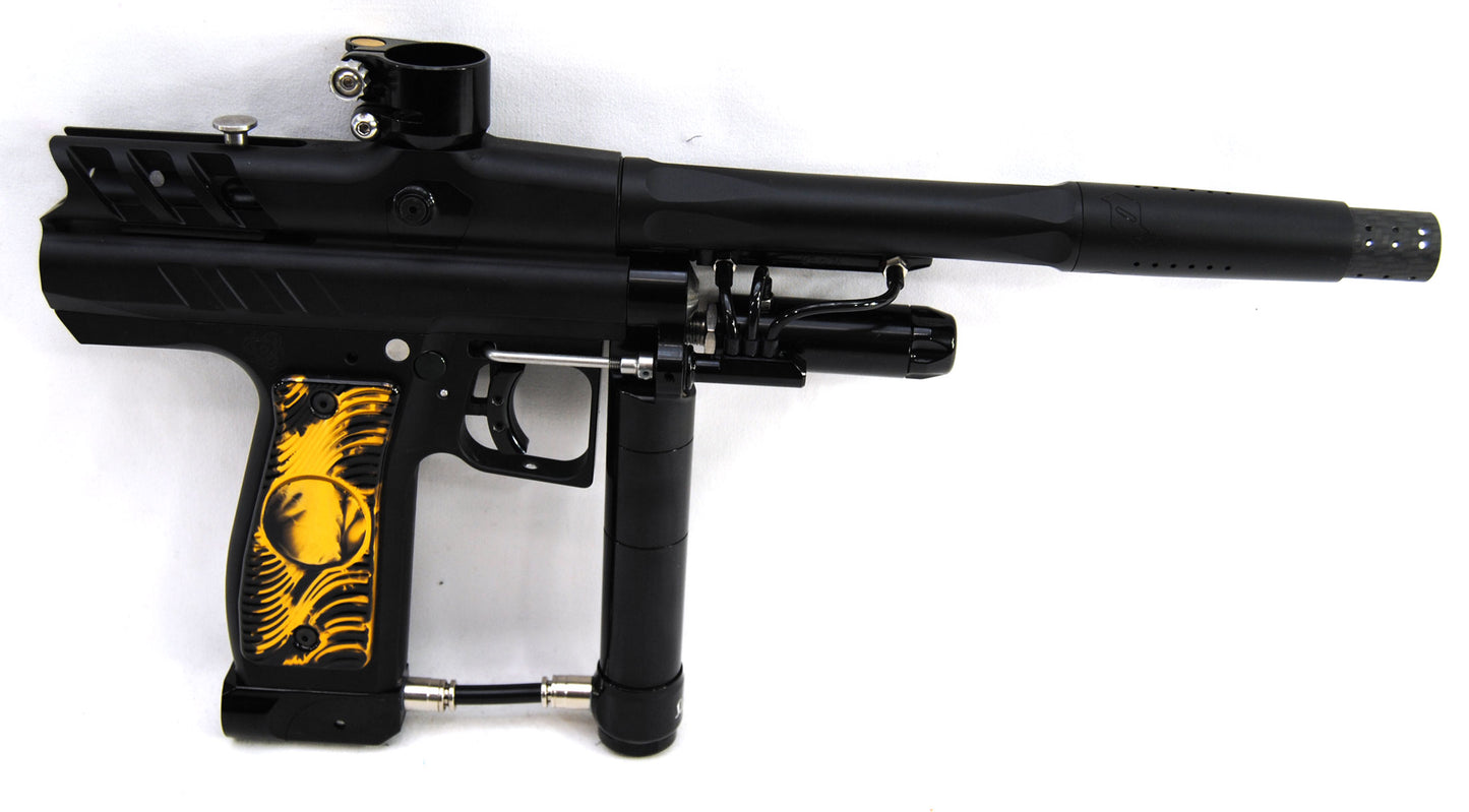 Used Inception Designs Mini Midblock Hornet Autococker - Dust Black