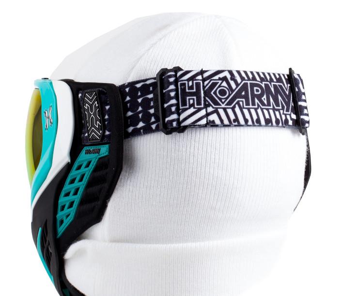HK Army KLR Goggle - MIST (White/Teal - Fusion Lens) - HK Army
