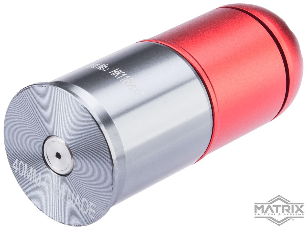 Matrix Mosquito NRS2 "No Reset" CNC Aluminum 40mm Airsoft Gas Launcher Grenade (Capacity: 108 Rounds)