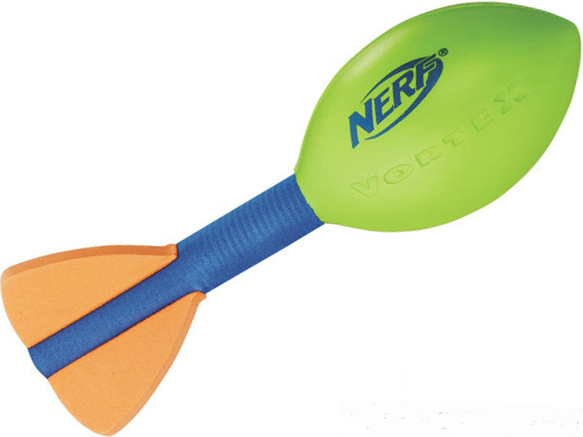 Nerf N-Sports Pocket Aero Flyer Football (Fits 40mm Airsoft Grenade Launcher) - Green - Evike
