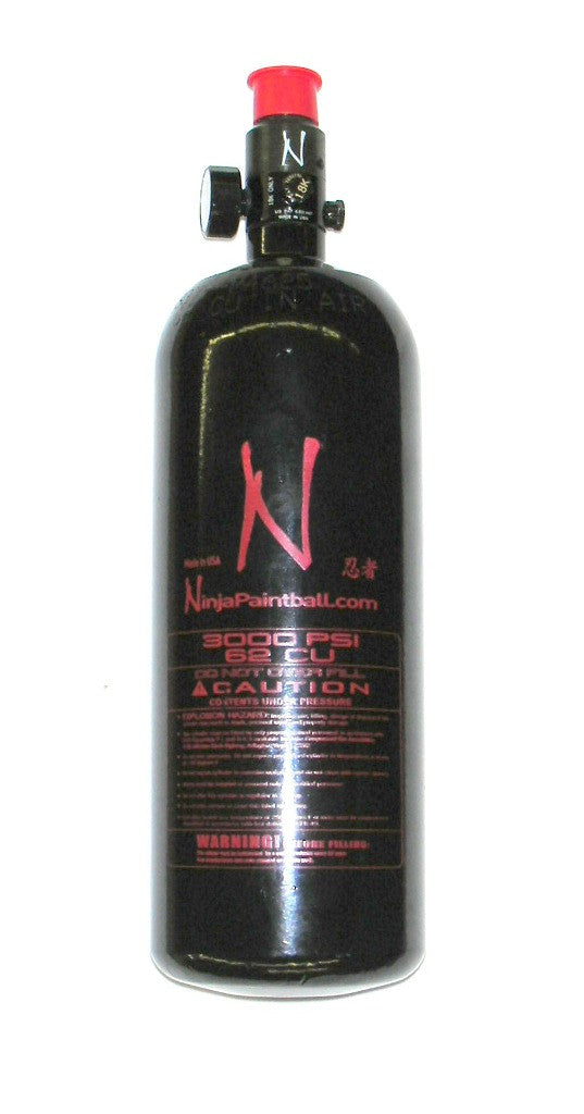 Ninja 62ci 3000 psi HPA Tank - Ninja Paintball