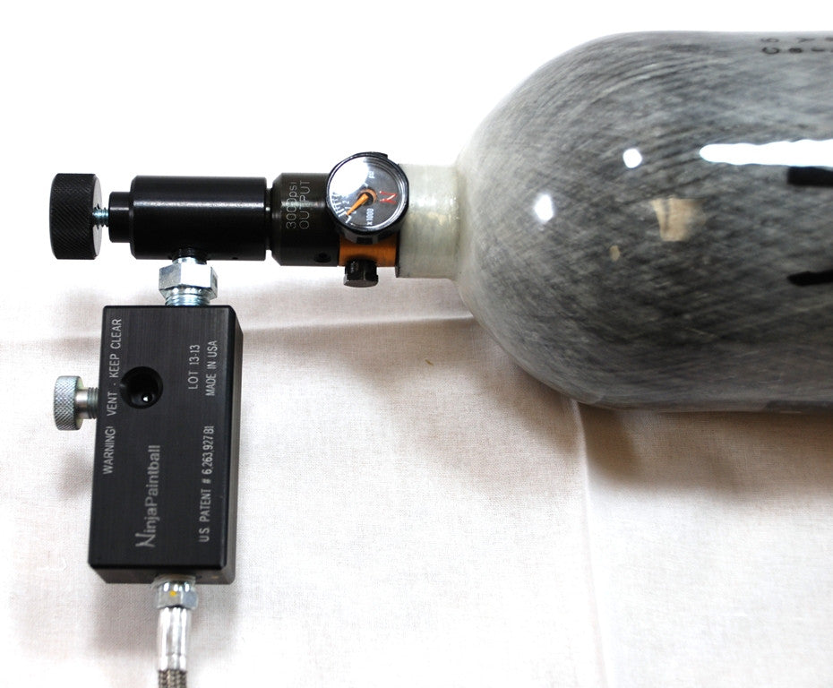 Ninja 77ci 4500 psi PCP Fill station complete - Ninja Paintball