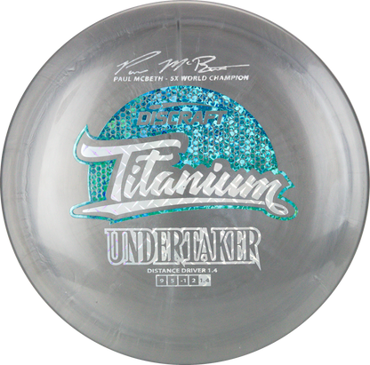 Discraft Titanium Undertaker Paul McBeth Signature Series Golf Disc