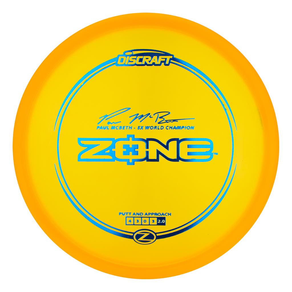 Discraft Paul McBeth Z Zone Signature Series Golf Disc - Discraft